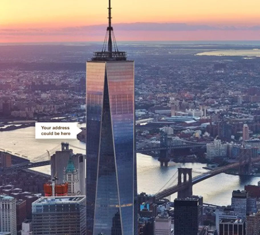 Virtual office at One World Trade Center—NYC’s most iconic address with Servcorp prestige and flexibility.